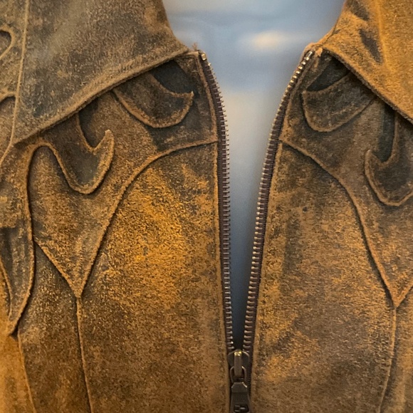 STUHHNER, Roughout Genuine Leather, jaw dropper Jacket - Picture 8 of 16